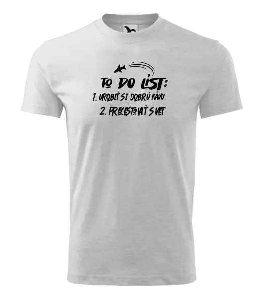 Detské tričko To do list