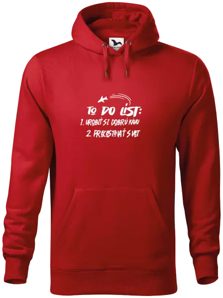 Pánska mikina To do list