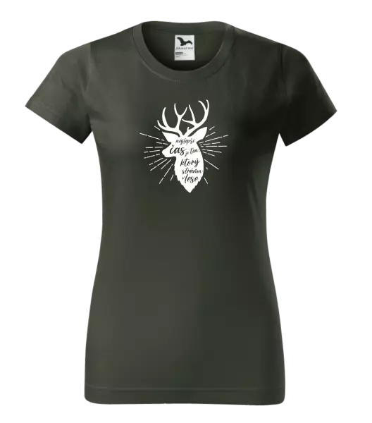 Dámske tričko Najlepší čas v lese