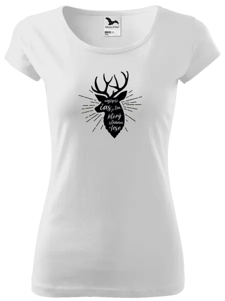 Dámske tričko Najlepší čas v lese