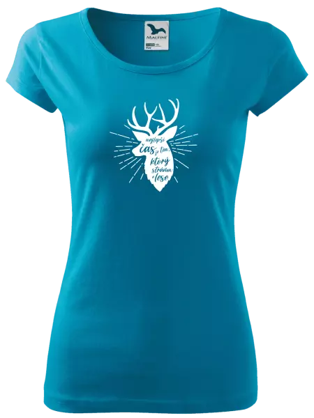 Dámske tričko Najlepší čas v lese