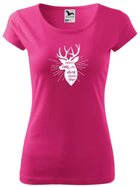 Dámske tričko Najlepší čas v lese