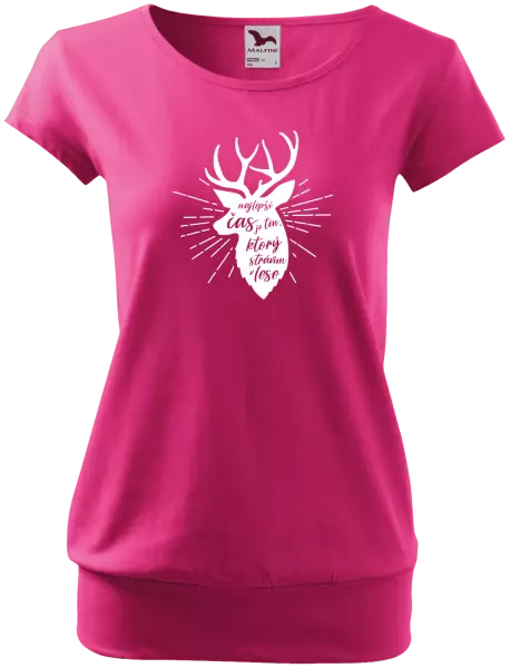 Dámske tričko Najlepší čas v lese