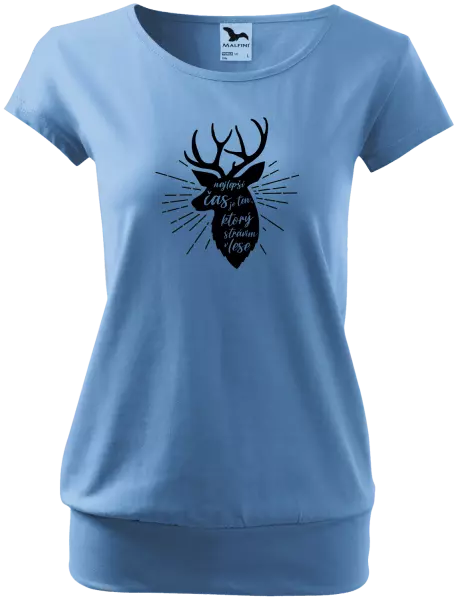 Dámske tričko Najlepší čas v lese