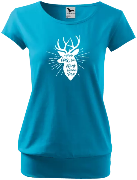 Dámske tričko Najlepší čas v lese