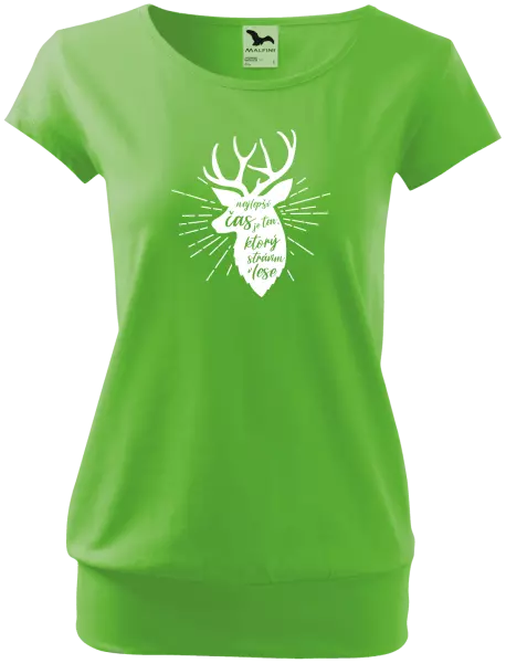 Dámske tričko Najlepší čas v lese