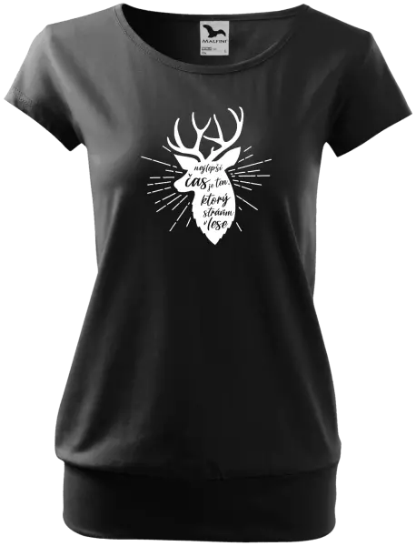 Dámske tričko Najlepší čas v lese