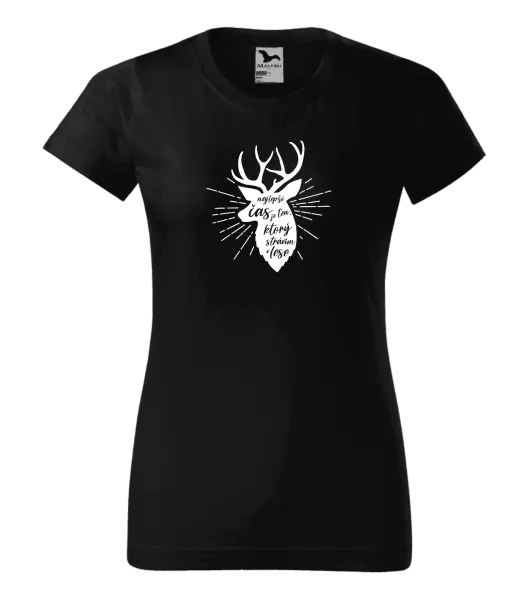 Dámske tričko Najlepší čas v lese