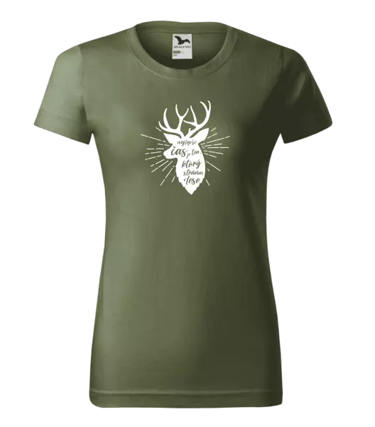 Dámske tričko Najlepší čas v lese