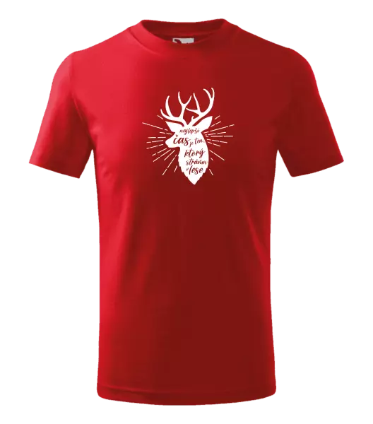 Detské tričko Najlepší čas v lese