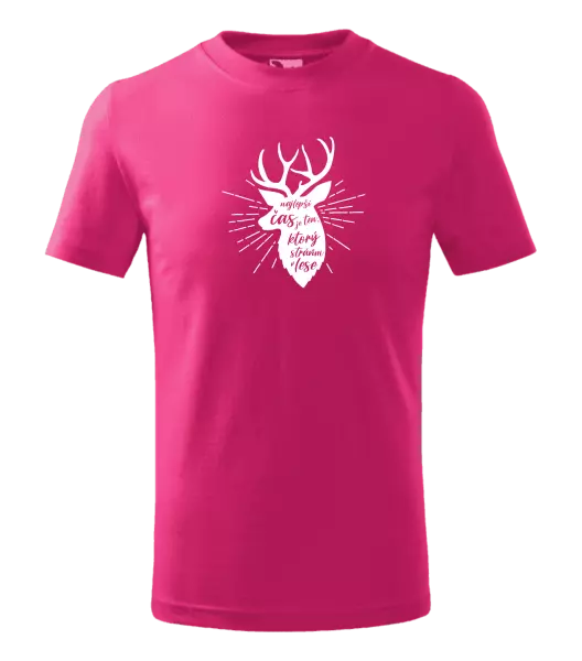 Detské tričko Najlepší čas v lese