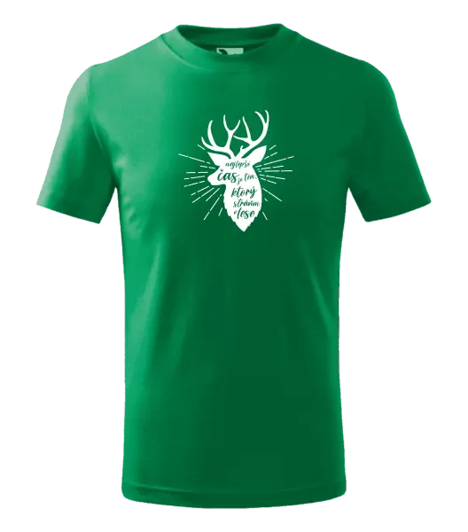 Detské tričko Najlepší čas v lese