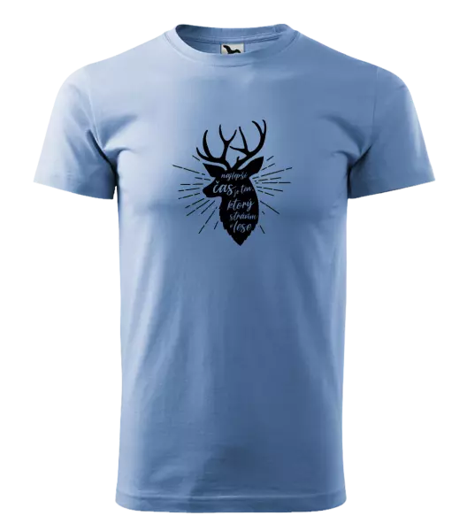 Pánske tričko Najlepší čas v lese