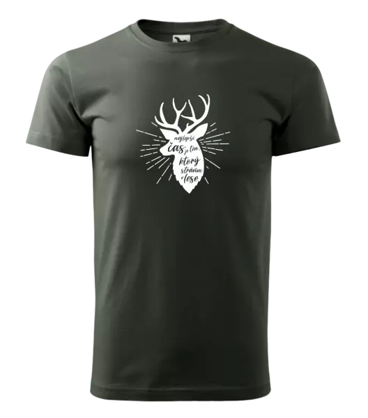 Pánske tričko Najlepší čas v lese