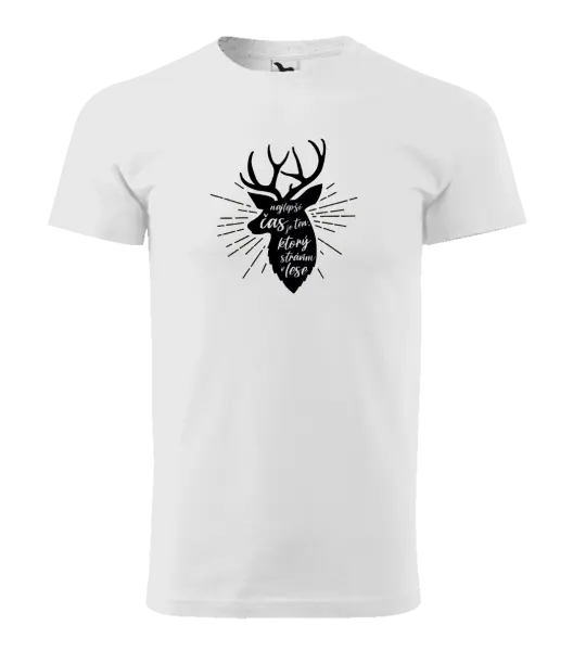 Pánske tričko Najlepší čas v lese