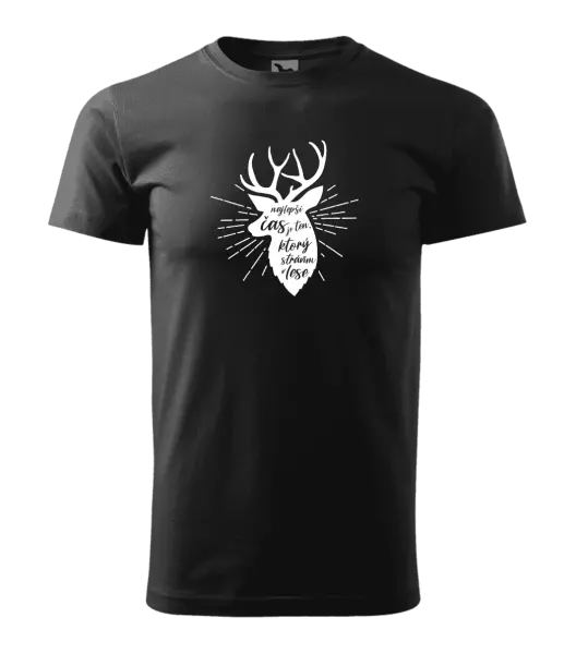 Pánske tričko Najlepší čas v lese