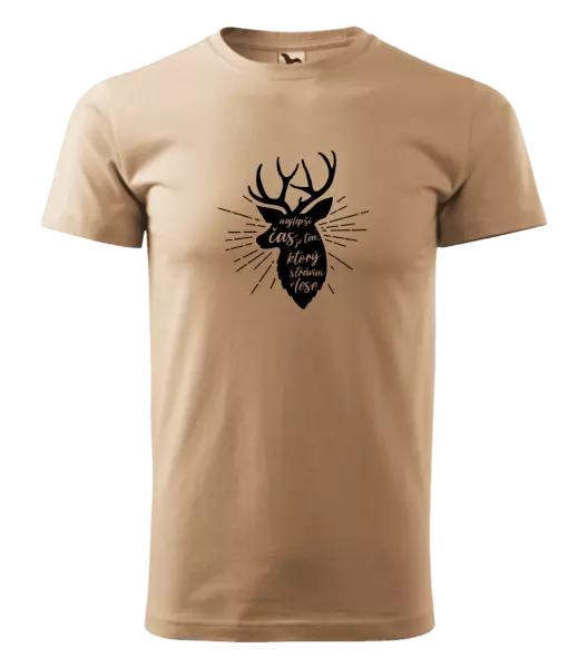 Pánske tričko Najlepší čas v lese