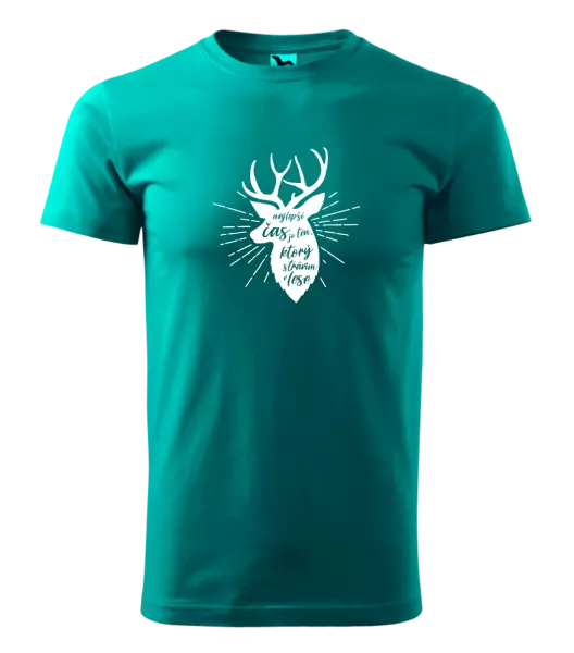 Pánske tričko Najlepší čas v lese