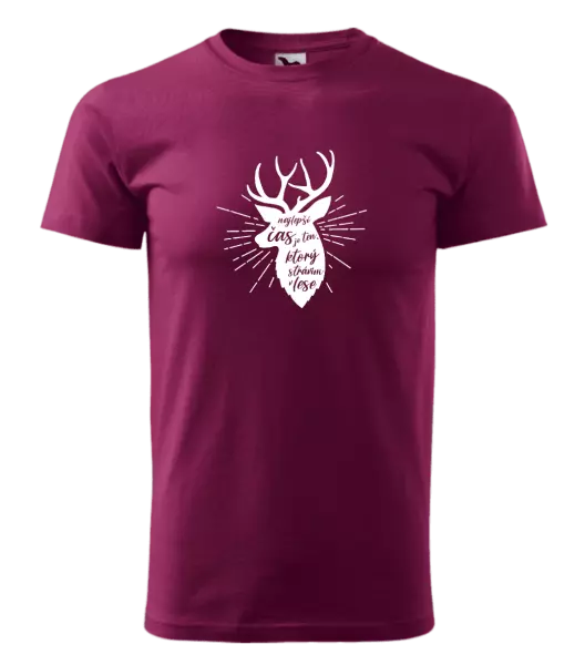 Pánske tričko Najlepší čas v lese