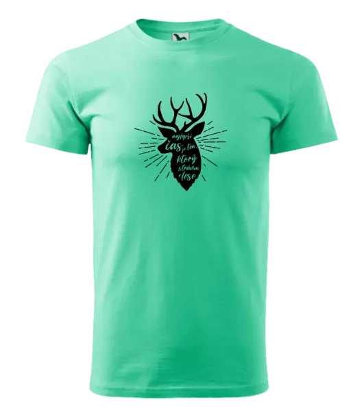 Pánske tričko Najlepší čas v lese