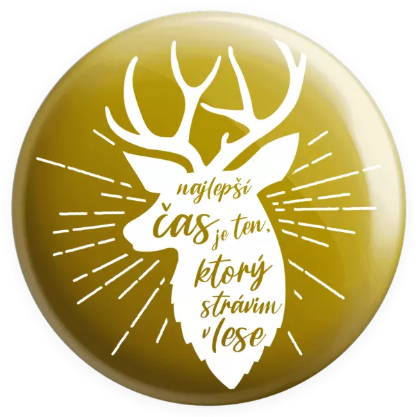 Placka Najlepší čas v lese