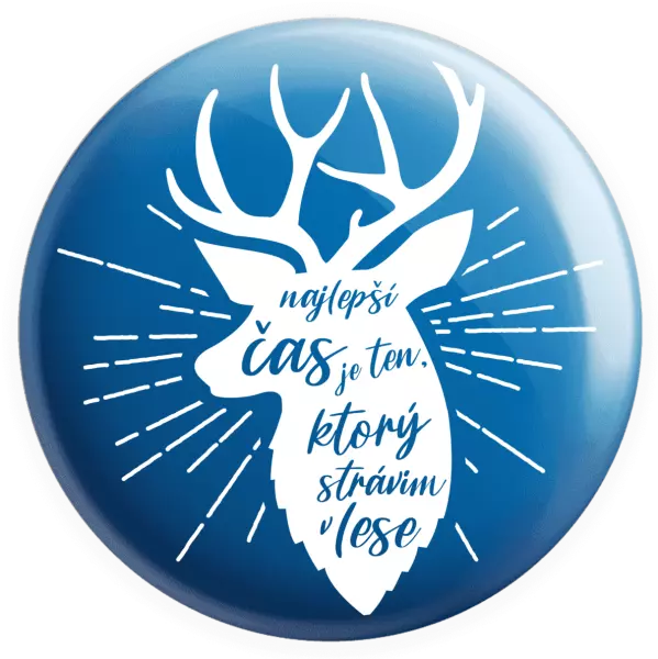 Placka Najlepší čas v lese