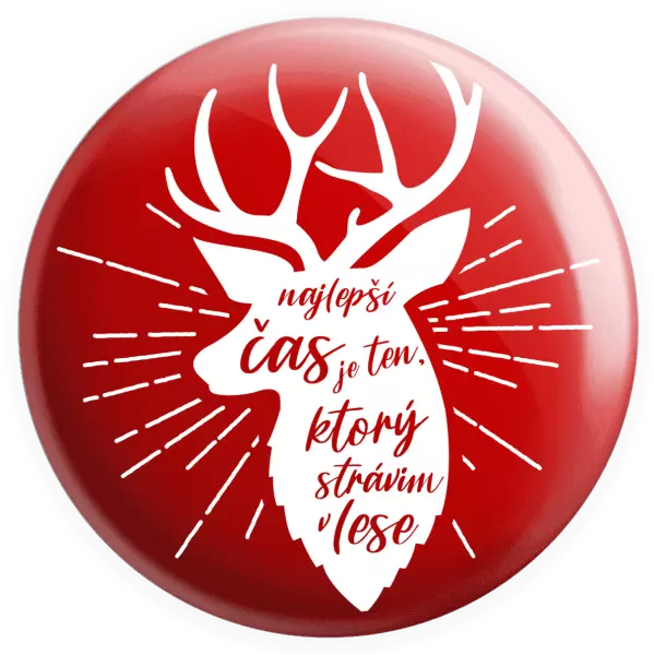 Placka Najlepší čas v lese
