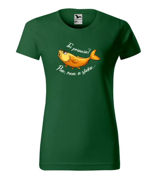 Dámske tričko Tri priania