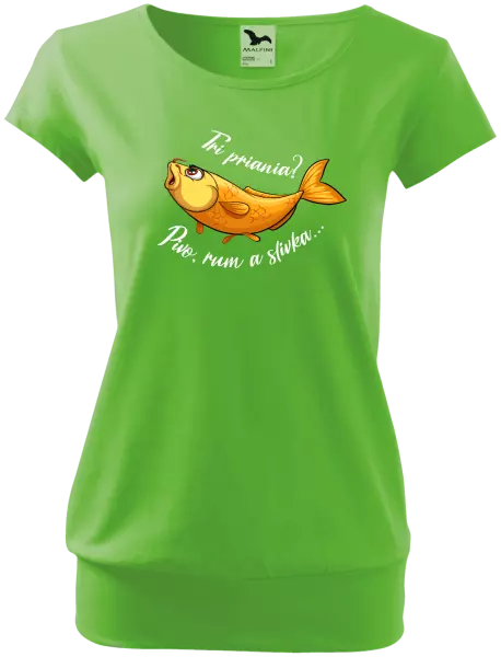 Dámske tričko Tri priania