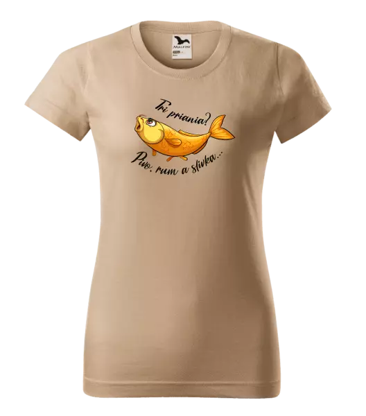 Dámske tričko Tri priania