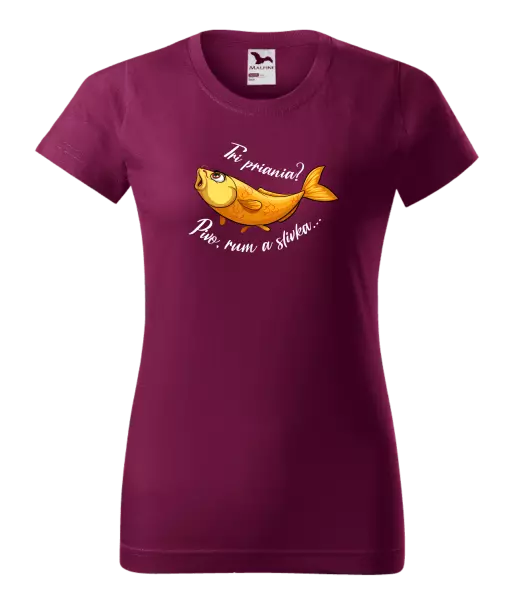 Dámske tričko Tri priania