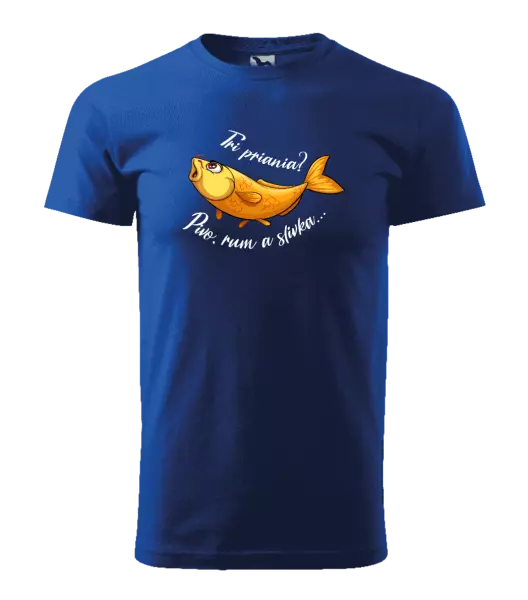 Pánske tričko Tri priania