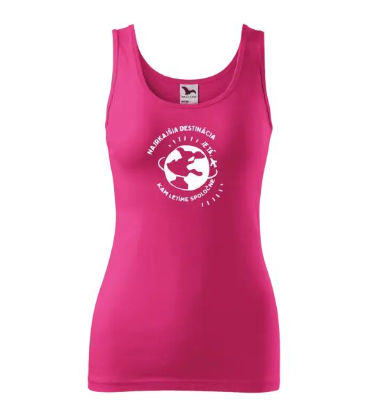 Dámske tielko Najkrajšia destinácia