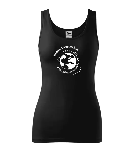 Dámske tielko Najkrajšia destinácia