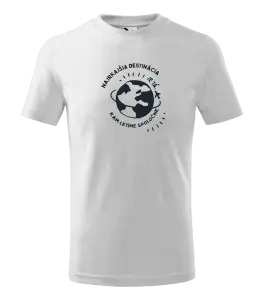 Detské tričko Najkrajšia destinácia