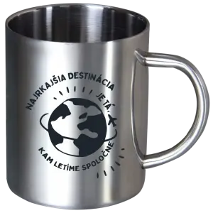 Nerezový hrnček Najkrajšia destinácia