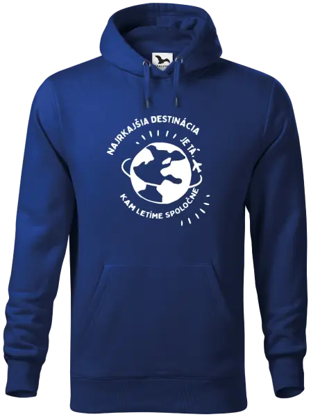 Pánska mikina Najkrajšia destinácia