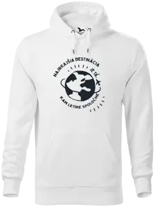 Pánska mikina Najkrajšia destinácia