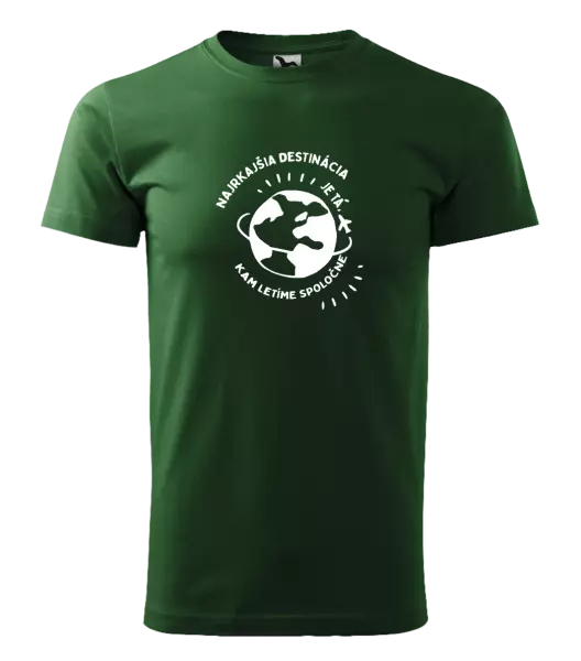Pánske tričko Najkrajšia destinácia
