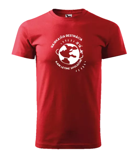 Pánske tričko Najkrajšia destinácia