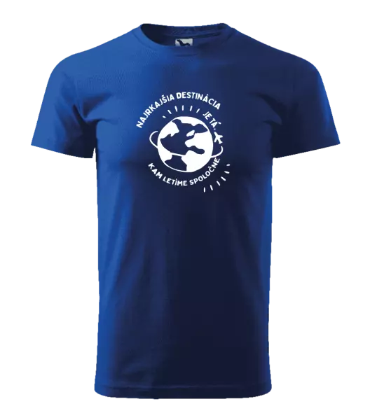 Pánske tričko Najkrajšia destinácia