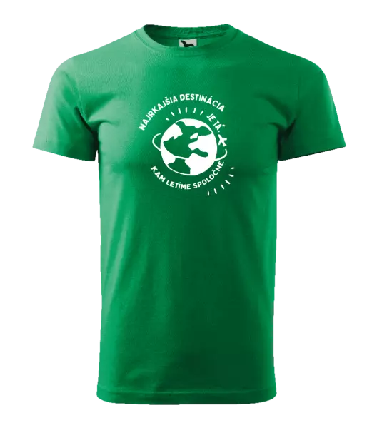 Pánske tričko Najkrajšia destinácia