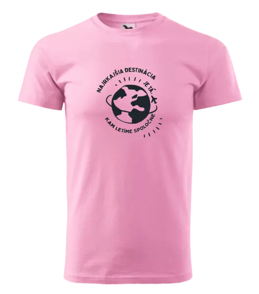 Pánske tričko Najkrajšia destinácia