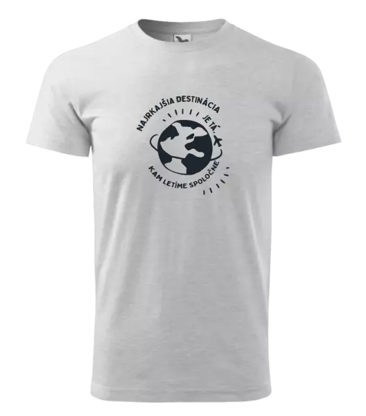 Pánske tričko Najkrajšia destinácia