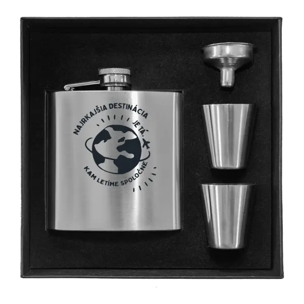 Ploskačka v krabičke Najkrajšia destinácia