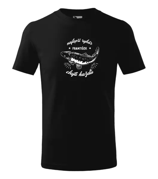 Detské tričko Najlepší rybár