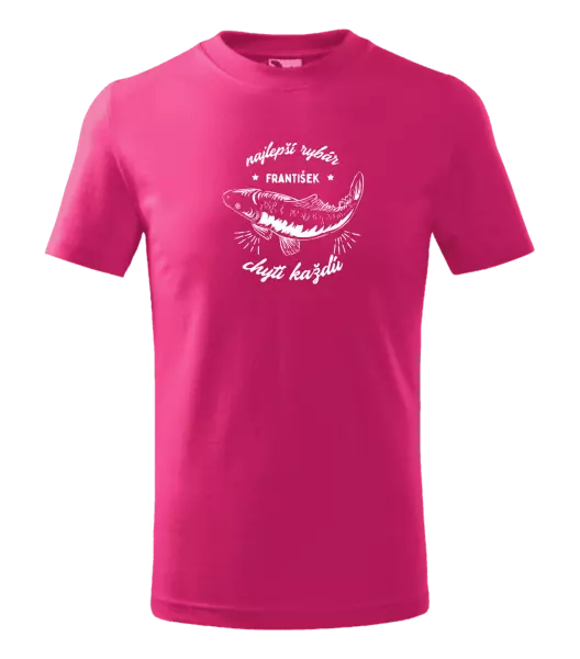 Detské tričko Najlepší rybár