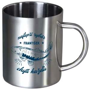 Nerezový hrnček Najlepší rybár