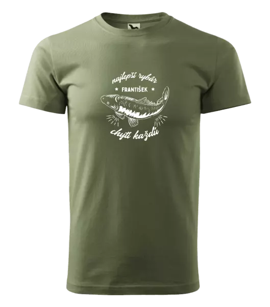 Pánske tričko Najlepší rybár