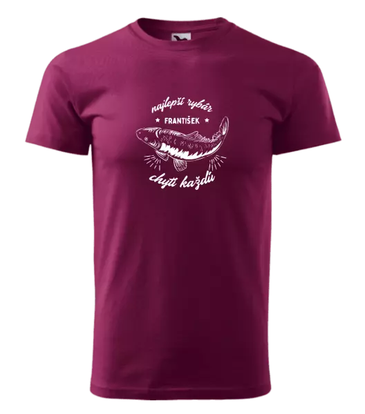 Pánske tričko Najlepší rybár